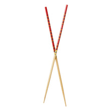 요리용 나무 젓가락 한 쌍 1 Paire de Baguettes Longues en Bois pour Cuisiner [Tanaka Hashi]