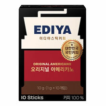 이디야 스틱커피 오리지널 아메리카노 10개입 EDIYA Sachet de Café Americano Stick Origninal 10P