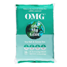 Snack d’Algues Coréennes au Sel Marin et au Thé Vert (4G*16P) 64G [OMG] DDM 17.09.2026