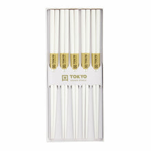 일본 젓가락 선물 세트 5개입 골드 웨이브 Coffret Cadeau de 5 Paires de Baguettes Gold Wave [Tokyo Design Studio]