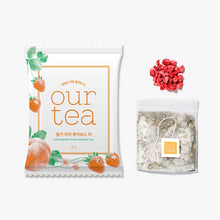 딸기 피치 루이보스 티 Thé Rooibos à la Fraise et Pêche 149.6G (18.7G*8T) [Jardin]