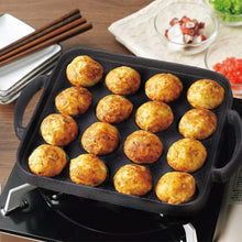 타코야키 팬 16구 Poêle Takoyaki Carrée 16 Trous [Otafuku]