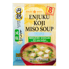 인스턴트 저염 미소국 8개입 Miso Instantane Enjuku à teneur réduite en sel 8P 112G [Hikari Miso]