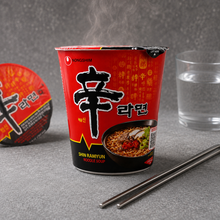  Shin Ramyun Nongshim, nouilles instantanées coréennes épicées 114 g.