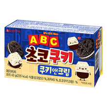 ABC 초코쿠키 쿠키앤크림 ABC Choco Cracker 43G [Lotte] DDM 26.01.2023