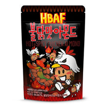 불닭맛 아몬드 Amandes goût poulet épicé 120G [Hbaf]