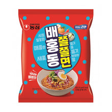 Baehongdong Jjolmyeon Nouilles Dures Instantanées avec Sauce Épicée 129G [Nongshim] DDM 17.09.2025