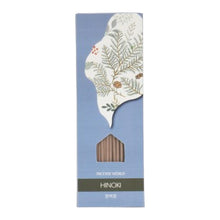 인센스 스틱 편백향 Bâtonnets d’Encens à l’Arôme de Hinoki 50G [Incense World]