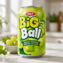 빅볼 청포도 Boisson au Raisin Big Ball 340ML [Okf]
