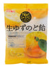 생 유자 목 캔디 Bonbon à la Gorge au Yuzu 78G [Ribon]