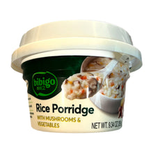 버섯야채죽 Bouillie de riz aux champignons et légumes 265G [Bibigo] DDM 13.12.2025