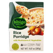 Bouillie de Riz avec Légumes et Champignons 280G [Bibigo]