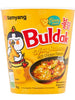 치즈 불닭볶음면 작은 컵 Buldak Bokkeum Myeon au fromageen Petit Bol 70G [Samyang]