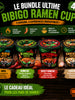 Pack Découverte Bibigo Ramyun en Bol – 4 Saveurs (K-BBQ, Kimchi, Spicy Kimchi, Chicken)