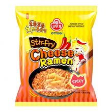 보들보들 치즈볶음면 매운맛 Ramen sauté au fromage(Épicé) 130G [Ottogi] DDM 20.12.2025
