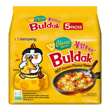 치즈 불닭볶음면 수출용 5개입 Cheese Buldak Bokkeum Myeon Ramyun Exportation 5P (140g*5) [Samyang]