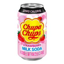 츄파춥스 딸기밀크소다 제로 Chupa Chups Soda Zero au lait et aux fraises 350ML [Nongshim] DDM 09.10.2025