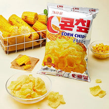 콘칩 Cornchip Snack 70G [Crown]