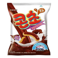 콘초 초코가나슈맛 Corncho Snack Saveur Ganache Chocolat 66G [Crown]
