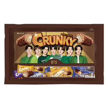 크런키 더블 크런치바 미니 Crunch Mini Barre au Chocolat Croquante 513G [Lotte]
