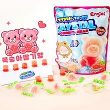  Crystal Gummy Bear Gelée Fraise et Pêche 70G [Ennjoi]
