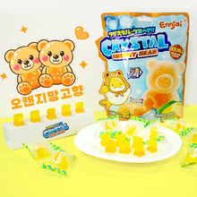 크리스탈 구미 베어 오렌지·망고맛 Crystal Gummy Bear Gelée  Orange et Mangue 70G [Ennjoi]