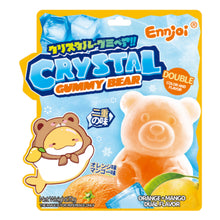 크리스탈 구미 베어 오렌지·망고맛 Crystal Gummy Bear Gelée  Orange et Mangue 70G [Ennjoi]