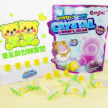 Crystal Gummy Bear Gelée Raisin et Ananas 70G [Ennjoi]