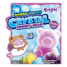 Crystal Gummy Bear Gelée Raisin et Ananas 70G [Ennjoi]