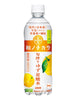 Bouteille 500ml DyDo Wa no Chikara, eau pétillante au yuzu sans sucre riche en vitamines.