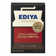 EDIYA Sachet de Café Americano Stick Origninal 20P DLC 02.10.2026