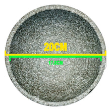 돌비빔기와 나무받침 세트 Ensemble Bol en Pierre et Soucoupe en Bois [Hyeseongdogi]