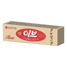 이브 장미향 껌 Eve Chewing Gum Saveur de Rose 26G [Lotte] DDM 30.09.2025