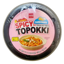 Extrême Épicée Carbonara Topokki en Bol 169G [Wang] DDM 07.08.2026