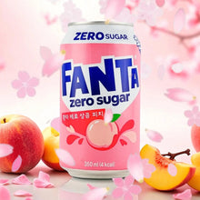 환타 제로 상큼 피치 Fanta Zéro Sucre Saveur Pêche 350ML [Coca-Cola] DDM 09.05.2026
