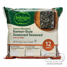 햇바삭김 재래 도시락김 12개입 Hetbasak Petits Feuilles d’Algues Assaisonnées (4G*12P) 48G [Bibigo]