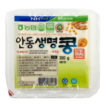 Fresh / 안동생명 콩 찌개용 두부 Andong Saengmyung Kong Tofu Moelleux pour Jjigae 350G [Nonghyup] DDM 21.11.2025