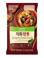 Fresh / 직화 짬뽕 Kit de Soupe aux Nouilles Jjamppong pour 2pers 362G [Pulmuone]