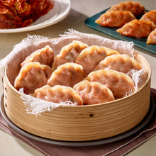 Frozen / 김치 치킨 교자만두 Gyoja Mandu au Poulet et Kimchi 600G [Bibigo]