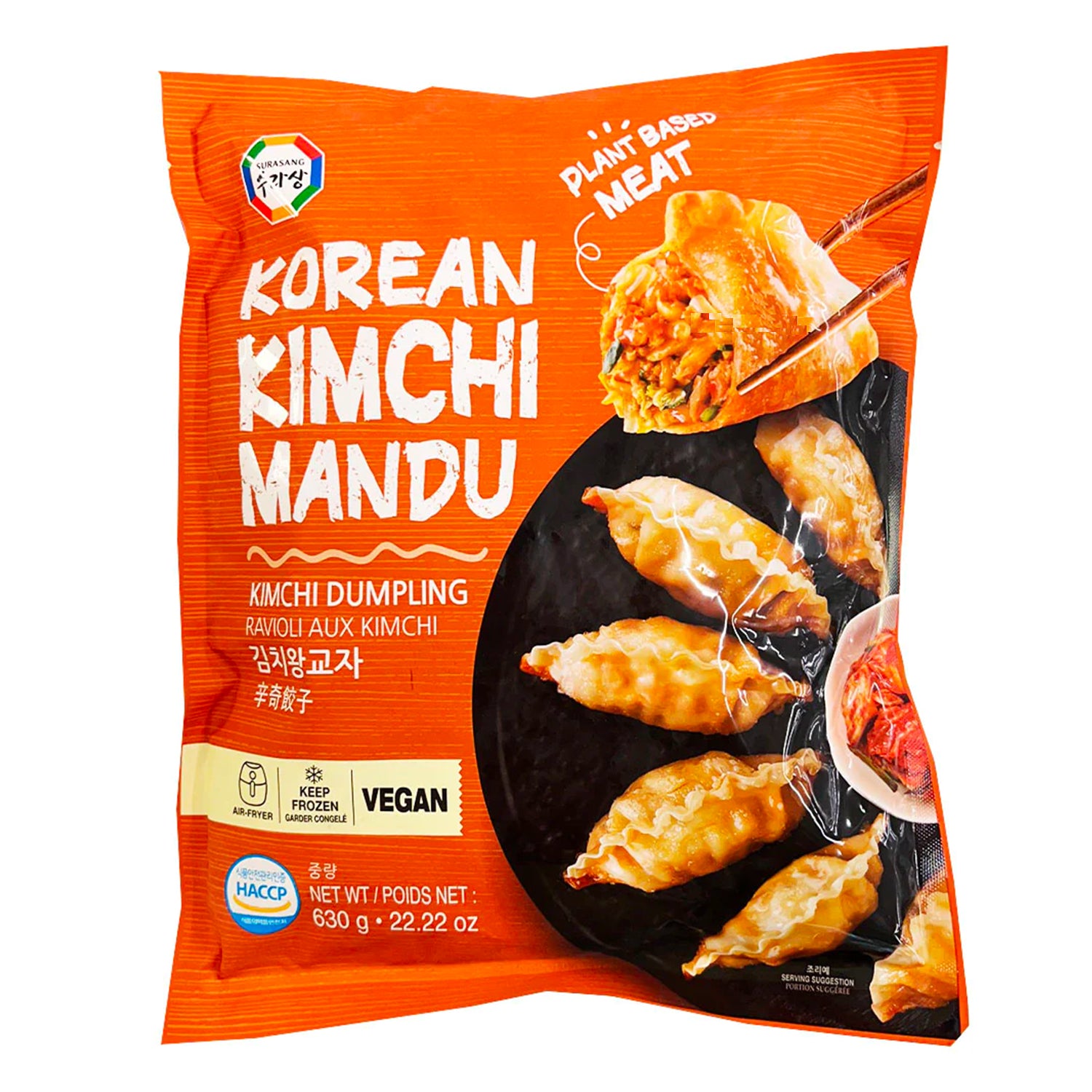 Frozen / Ravioli Aux Kimchi 630G [Surasang]– ACEMARTmall PARIS