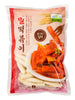 Frozen / 밀 떡볶이떡 Tteokbokki Tteok Pâte de Blé Barrette 1KG [Chilkab]