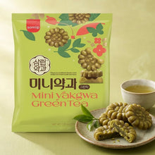 미니 약과 녹차맛 Gâteau Frit à Huile goût thé vert 200G [Samlip]