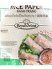 월남쌈용 라이스 페이퍼 원형 Galette de Riz Pour Rouleaux de Printemps (rondes) 22CM 400G [Royal Orient]