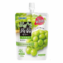 곤약젤리 청포도맛 파우치형 Gelée de Konjac Muscat Format Gourde 130G [Orihiro] DDM 30.04.2026