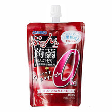 곤약젤리 제로칼로리 사과맛 Gelée de Konjac Pomme Zéro Calorie 130G [Orihiro] DDM 31.05.2026