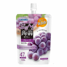 곤약젤리 포도맛 파우치형 Gelée de Konjac Raisin Format Gourde 130G [Orihiro] DDM 30.04.2026