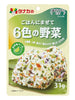 타나카 후리카케 6가지 야채맛 Furikake Gohanni Mazete 6 Légumes 31G [Tanaka] DDM 18.01.2025