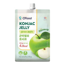 곤약젤리 풋사과 Gonyak Jelly Gelée de Konjac Saveur de Pomme Verte 150G [Chungjungone] DDM 04.03.2026
