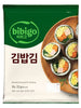 김밥김 10매입 Grandes Feuilles d’Algues pour Gimbab 10Feuilles 22G [Bibigo]