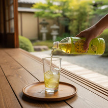 Boisson japonaise au thé vert DyDo Ha no Cha 525 ml – Thé vert non sucré, feuilles de thé du Japon, à déguster bien frais